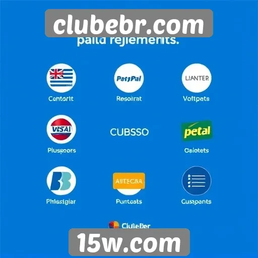 Avaliação das opções de pagamento disponíveis no Clubebr.com